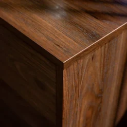 2 Door Mid-Century Modern Wood Storage TV Stand For TVs Up To 80" - Saracina Home -Home Furniture Shop GUEST dcc7ec40 66c1 454c b043 5249f5c04454