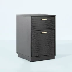 Grooved Wood 2-Drawer Vertical Filing Cabinet - Hearth & Hand™ With Magnolia -Home Furniture Shop GUEST e034e7e0 1c84 4379 8caa e39d0a79a977