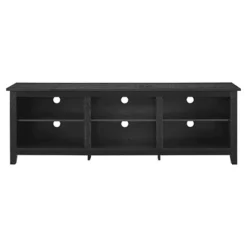 Transitional 6 Cubby Wood Open Storage Wood TV Stand For TVs Up To 80"- Saracina Home 21 Transitional 6 Cubby Wood Open Storage Wood TV Stand For TVs Up To 80"- Saracina Home -Home Furniture Shop GUEST e4c39780 fb14 4bd8 b437 8185f460c007