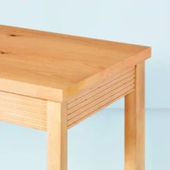 Grooved Wood Writing Desk - Hearth & Hand™ With Magnolia -Home Furniture Shop GUEST e55bb5f2 5943 491b ac10 f750d4fd398d