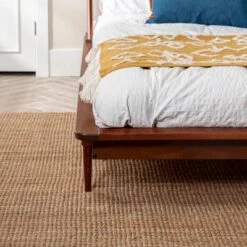 Boho Solid Wood Spindle Platform Bed - Saracina Home -Home Furniture Shop GUEST eddd6fd7 e683 4a43 ab14 7eb5a52e69b7