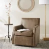 Glaser Faux Leather Swivel Chair Brown - Madison Park -Home Furniture Shop GUEST f2f1f58b 5b07 46ff 9509 2aece7a0f80c